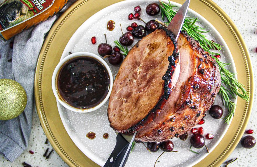 Cherry Bourbon Glazed Christmas Ham
&ndash; African Dream Foods
