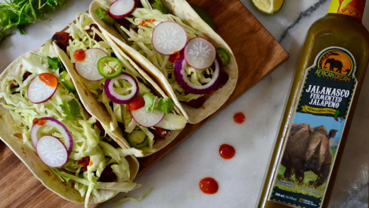Blackened Fish Tacos With Jalanasco Guacamole – African Dream Foods