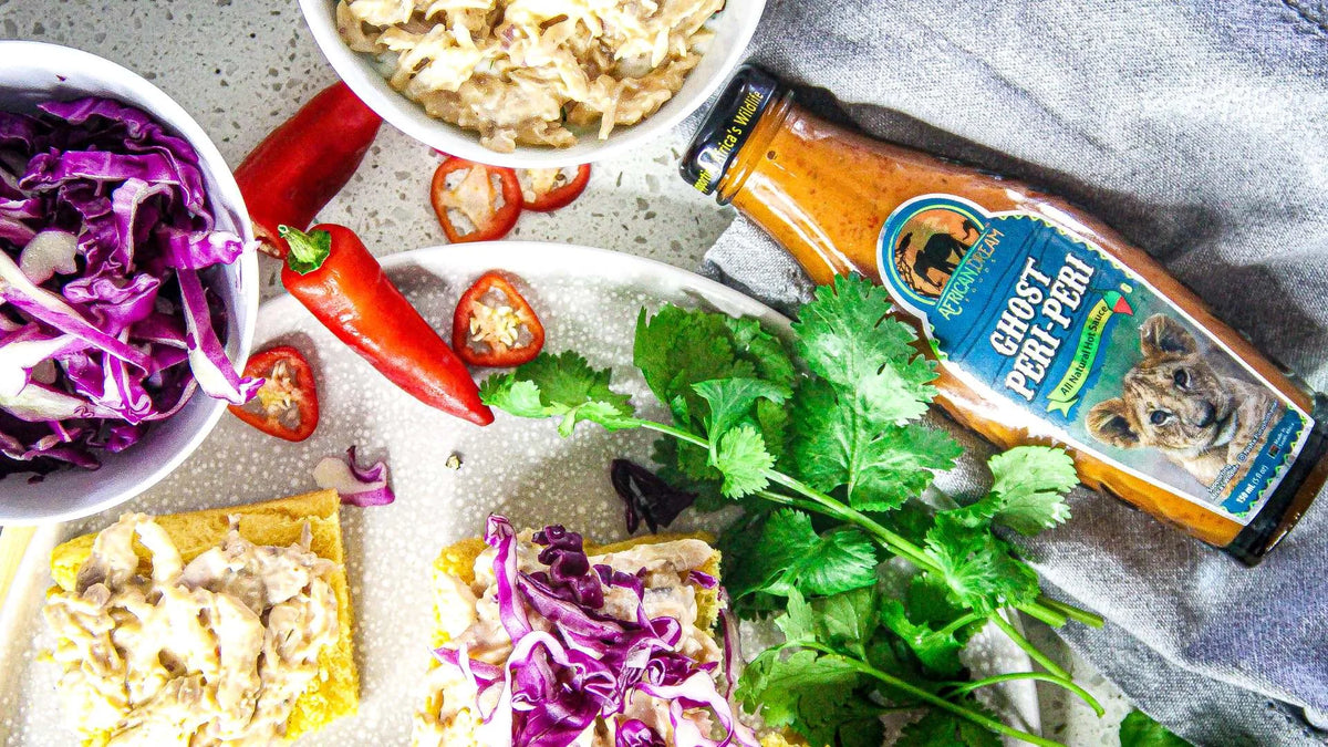Ghost Peri-Peri Chicken Sliders – African Dream Foods
