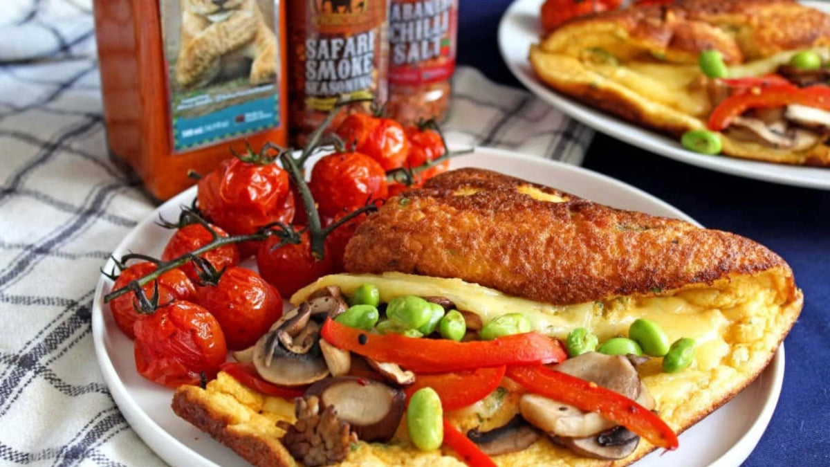 Ghost Peri-Peri Veggie Omelet – African Dream Foods